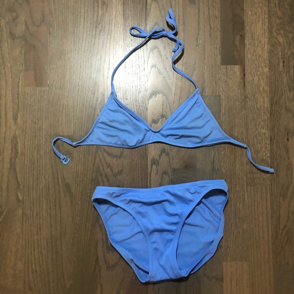Baby Blue Bikini Set